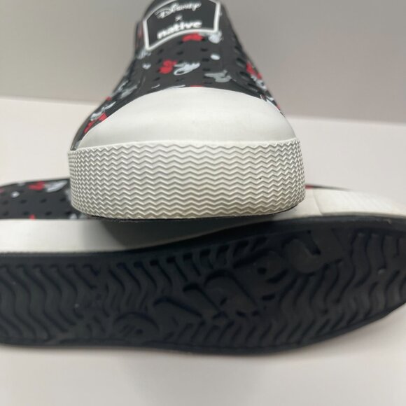 Disney Black Native X Minnie Mouse Rubber Shoes Womens‎ 8/Mens 6 - Picture 2 of 8